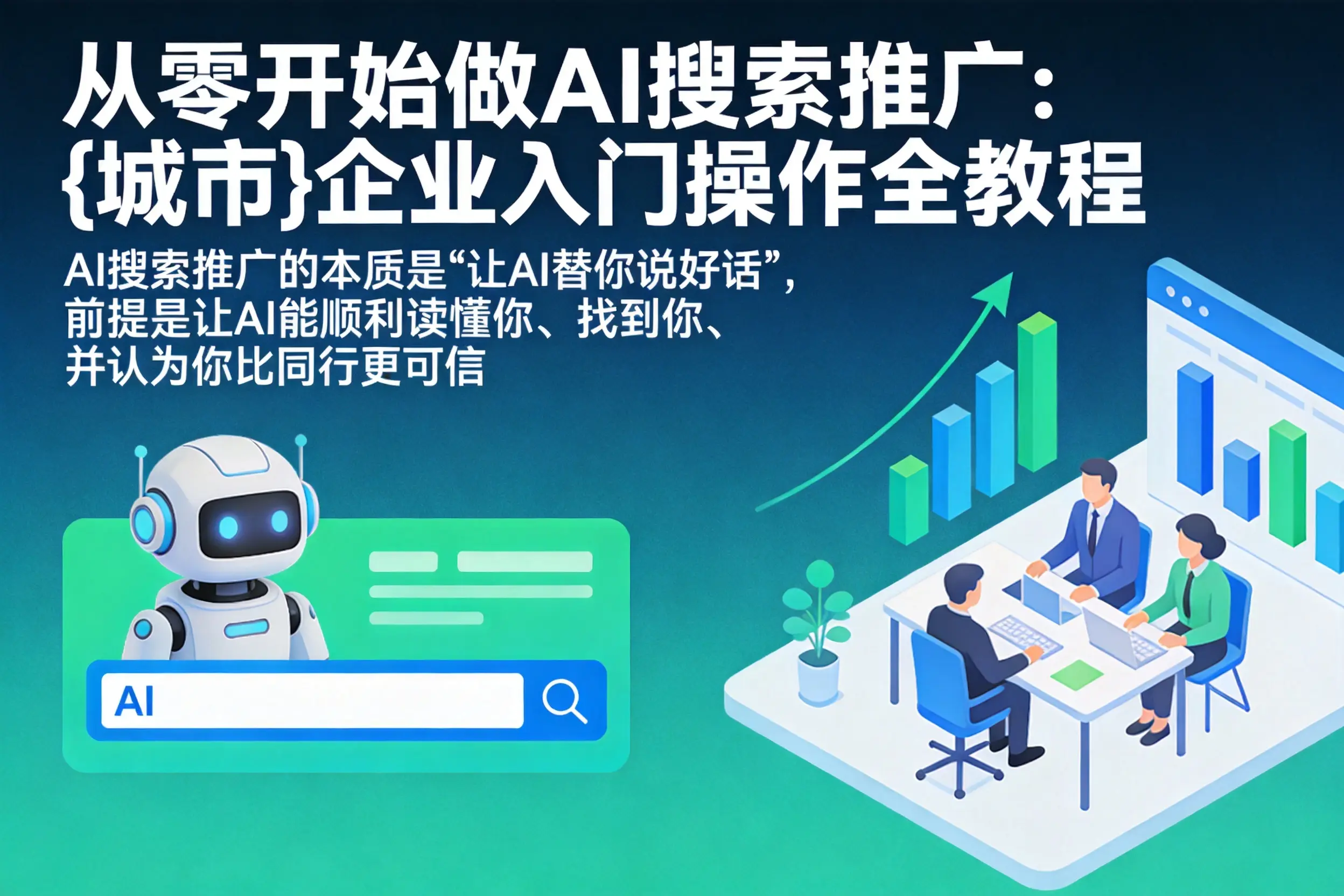 从零开始做AI搜索推广：西双版纳企业入门操作全教程