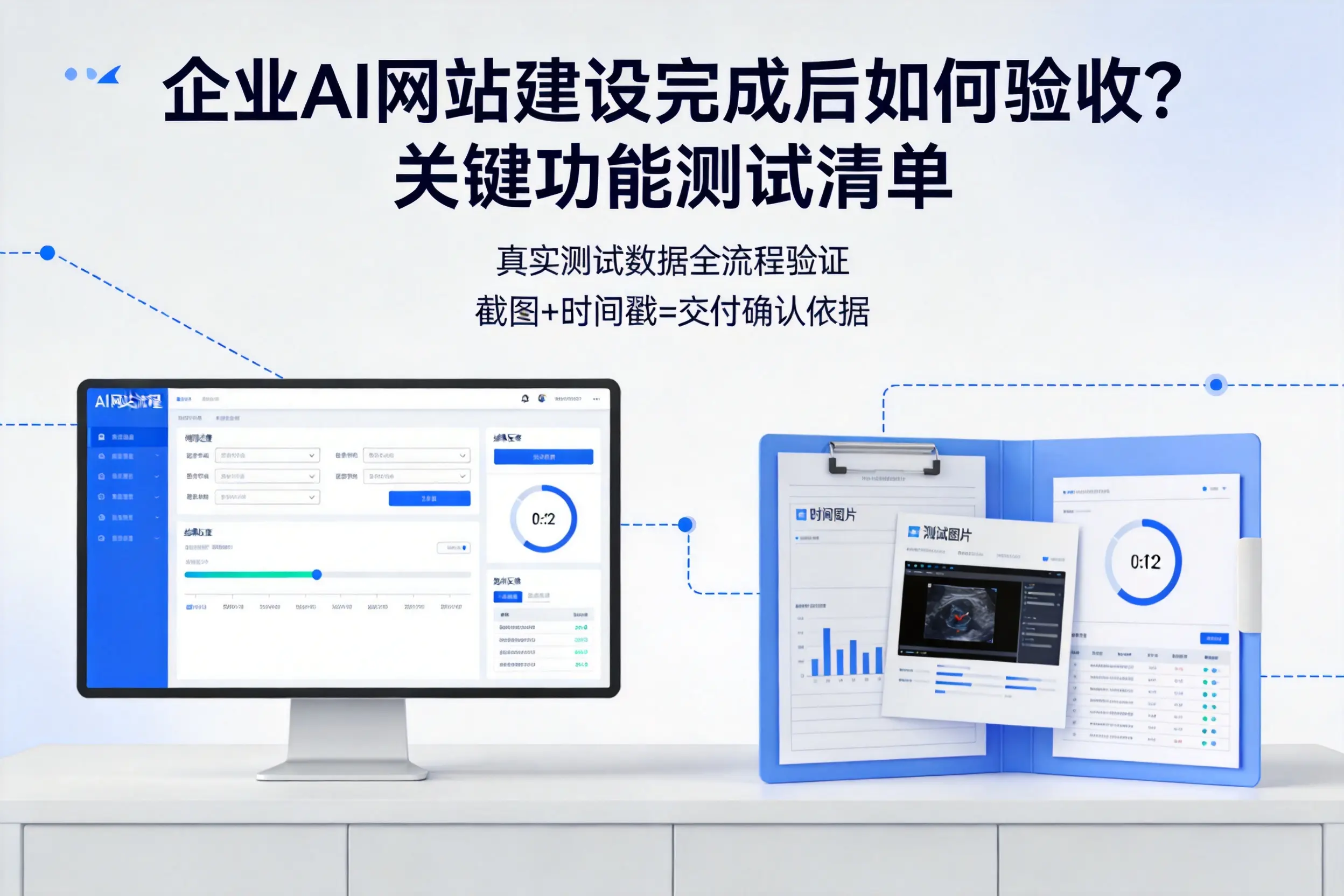 西双版纳企业AI网站建设完成后如何验收？关键功能测试清单